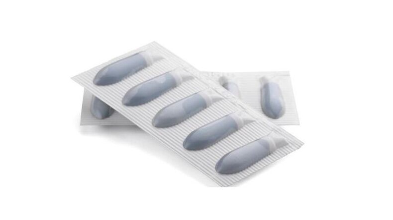 suppositories for chronic prostatitis